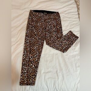 Lilly Pulitzer Luxletic Leggings – Women’s Large – Leopard Print